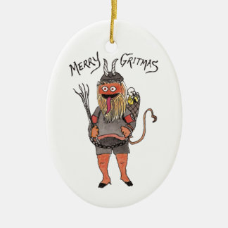 Ornamento de Krampus do hóquei