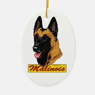 Ornamento de Malinois do belga