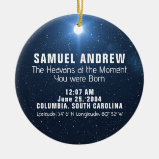 Ornamento de Mapa Estrela