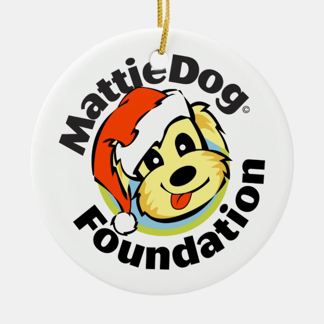 Ornamento de MattieDog (Frente)