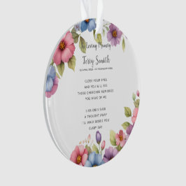 Ornamento de Memória Funeral/Memorial