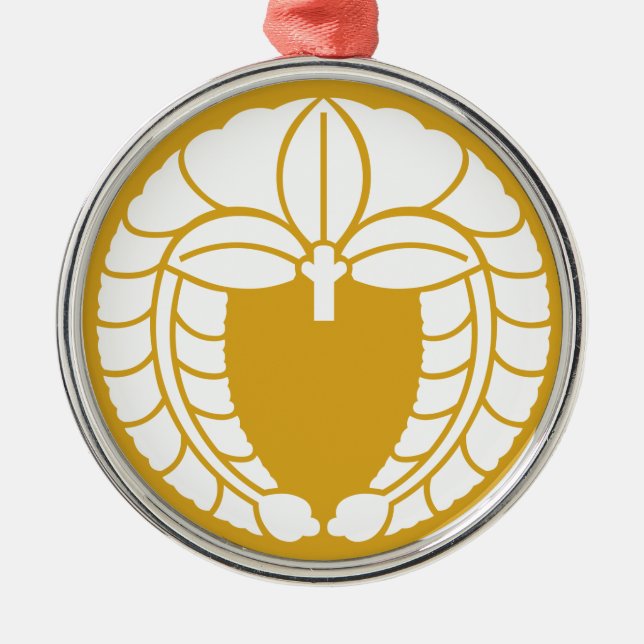 ORNAMENTO DE METAL り 下 藤 (Frente)