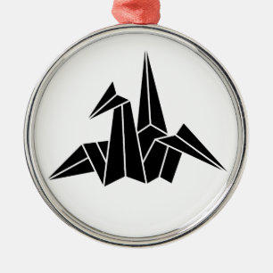 ORNAMENTO DE METAL り 折 鶴