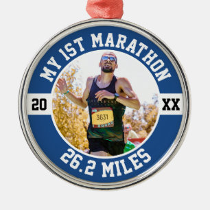 Ornamento De Metal 1º Corredor de Maratona Primeiro Corredor de Marat