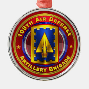 Ornamento De Metal 108ª Brigada de Artilharia da Defesa Aérea no Nata