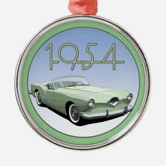 Ornamento De Metal 1954 Darrin (Frente)