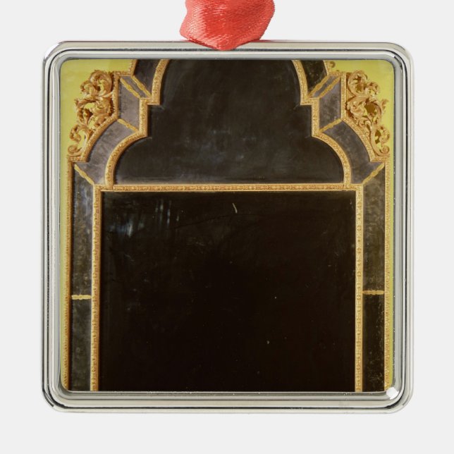 Ornamento De Metal 25: Pierglass do giltwood da rainha Anne (Frente)