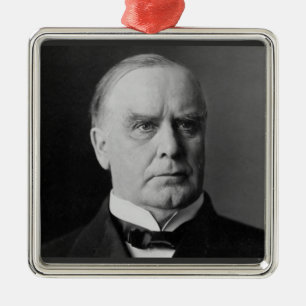 Ornamento De Metal 25 William Mckinley
