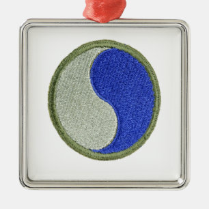 Ornamento De Metal 29th Infantry