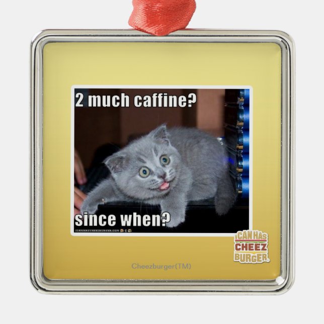 Ornamento De Metal 2 muito caffine? (Frente)