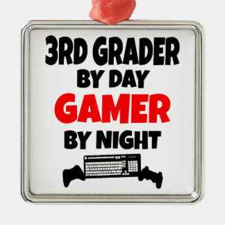 Ornamento De Metal 3º ano do jogo pela noite