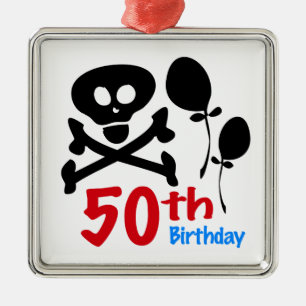 Ornamento De Metal 50º Aniversário