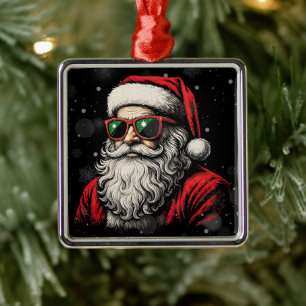Ornamento De Metal 67 Meme Engraçado O Papai Noel Diz Seis Sete Natal