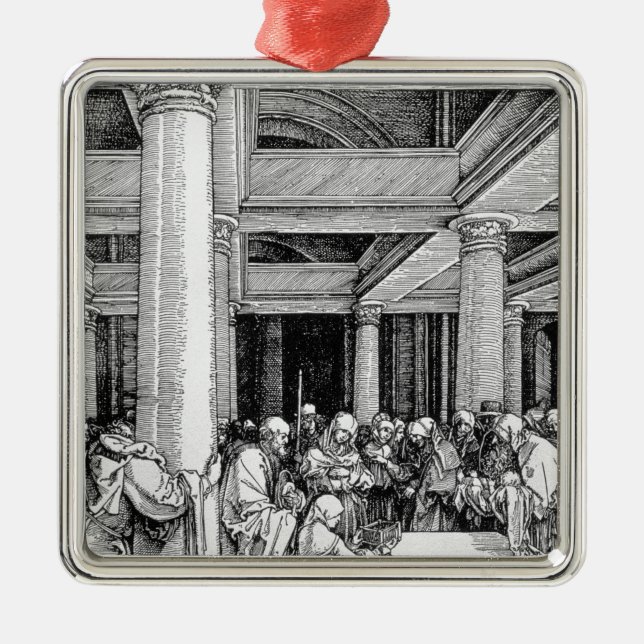 Ornamento De Metal A apresentação no templo, c.1503/4 (Frente)