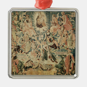 Ornamento De Metal A árvore de Jesse