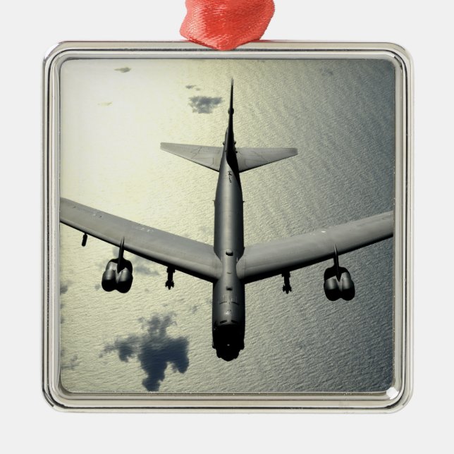 Ornamento De Metal A B-52 Esttratofortaleza no voo 2 (Frente)