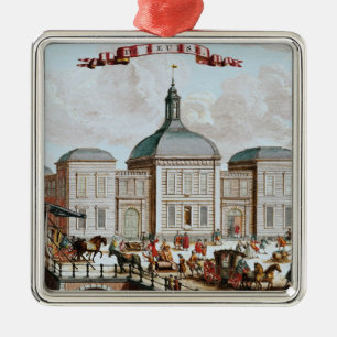 Ornamento De Metal A bolsa de valores, Amsterdão, 1743