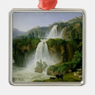 Ornamento De Metal A cachoeira em Tivoli, 1785