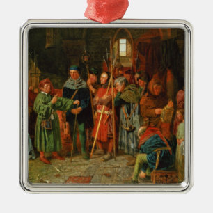 Ornamento De Metal A carga do fruto do corniso ao relógio