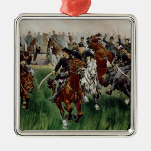 Ornamento De Metal A cavalaria, 1895