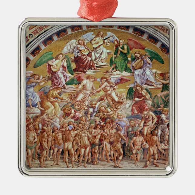 Ornamento De Metal A chamada do escolhido ao céu (Frente)