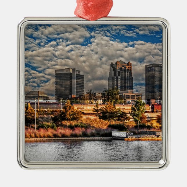 Ornamento De Metal A cidade mágica (Frente)