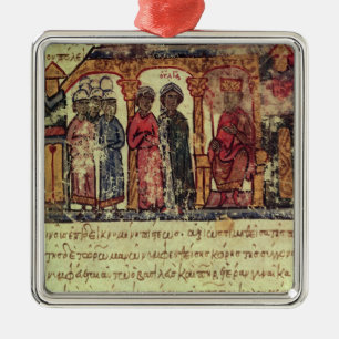 Ornamento De Metal A conversão   de Olga