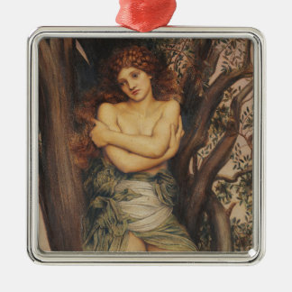Ornamento De Metal A Dríade (por Evelyn De Morgan)