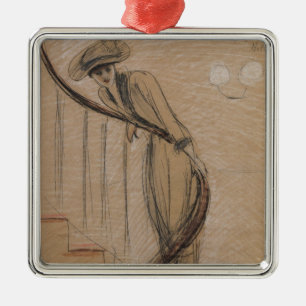 Ornamento De Metal A escadaria