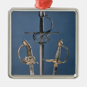 Ornamento De Metal A espada do oficial da infantaria