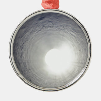 Ornamento De Metal A extremidade do túnel