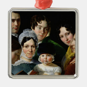 Ornamento De Metal A família de Dubufe em 1820