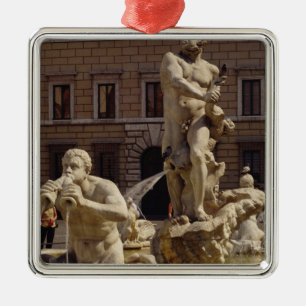 Ornamento De Metal A fonte de Moro