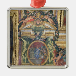 Ornamento De Metal A fundação do DES real do hotel