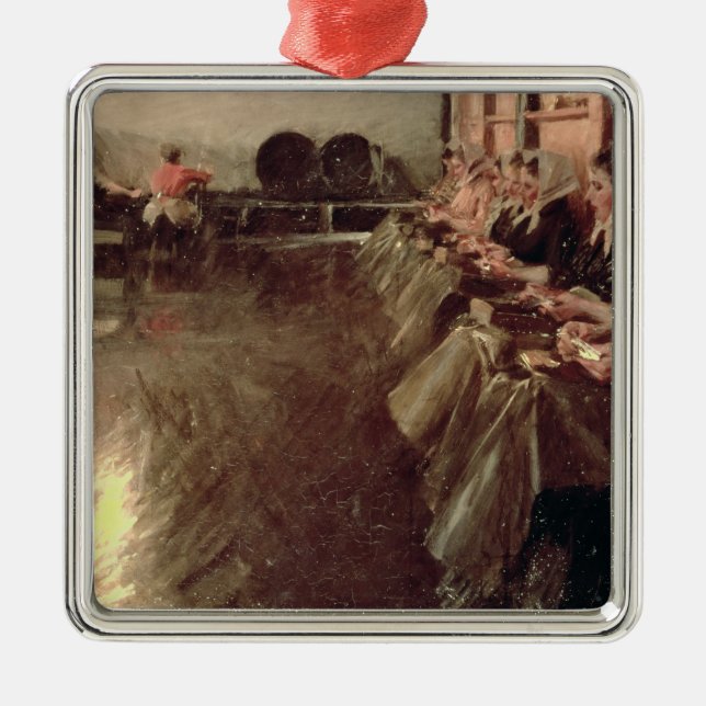 Ornamento De Metal A grande cervejaria, 1890 (Frente)