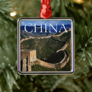 Ornamento De Metal A Grande Muralha Jinshanling, China
