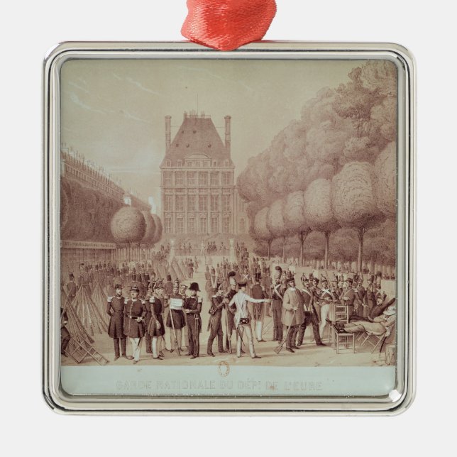 Ornamento De Metal A guarda nacional (Frente)