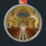 Ornamento De Metal A igreja Católica Roanoke Virgínia de St Andrew<br><div class="desc">A igreja Católica Roanoke Virgínia de St Andrew 

Os direitos de reprodução da imagem podem ser encontrados na relação perto da parte inferior desta descrição.

 

 Todos os direitos reservados; sem: preconceito,  recurso ou observação (U.C.C. 1-308)



Direitos de reprodução da imagem:
http://commons.wikimedia.org/wiki/File:Interior_of_St_Andrew's_Catholic_Church_in_Roanoke, _Virginia.jpg</div>