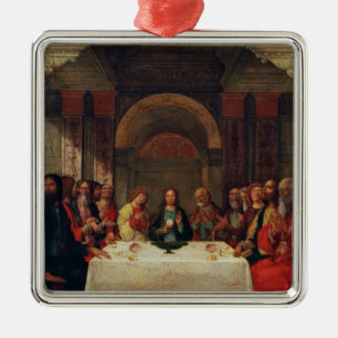 Ornamento De Metal A instituição do Eucaristia, c.1490