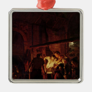 Ornamento De Metal A loja de um ferreiro, 1771