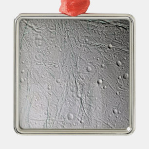 Ornamento De Metal A lua de Saturno Enceladus 4