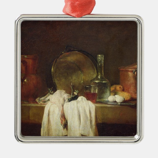 Ornamento De Metal A mesa de cozinha (Frente)