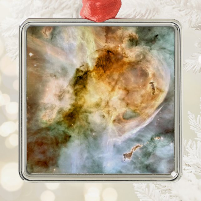 Ornamento De Metal A Nebulosa Carina (The Carina Nebula Metal Ornament)