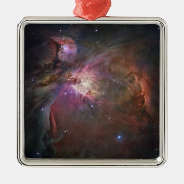 Ornamento De Metal A Nebulosa Orion 2 (Frente)