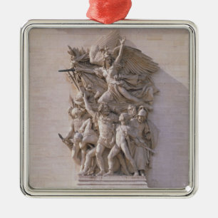 Ornamento De Metal A partida dos voluntários em 1792 ou do março