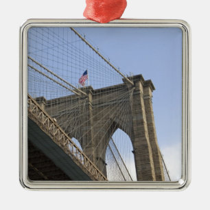 Ornamento De Metal A Ponte do Brooklyn na cidade de Nova York, Nova