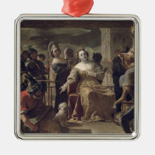 Ornamento De Metal A rainha de Sheba antes de Solomon