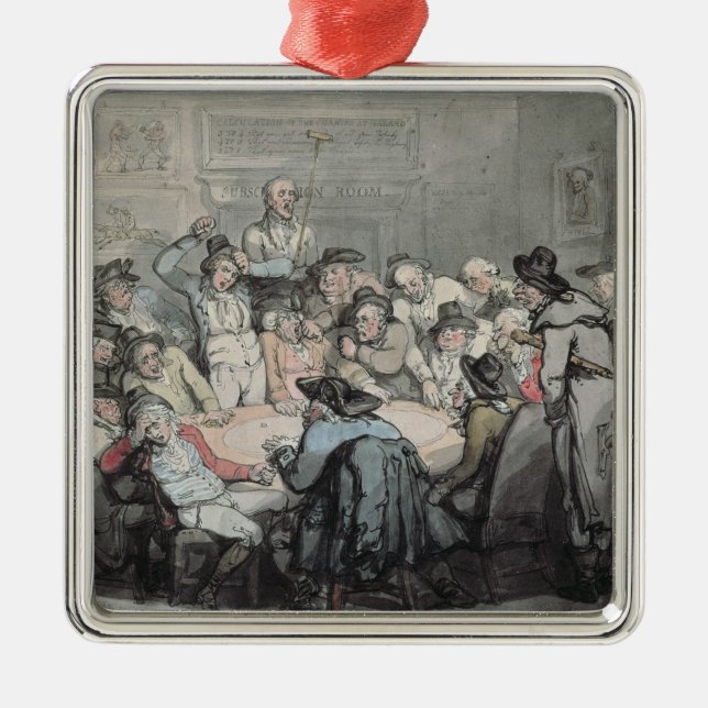 Ornamento De Metal A sala do perigo (Frente)