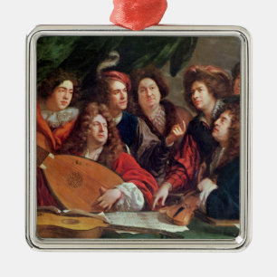 Ornamento De Metal A sociedade musical, 1688