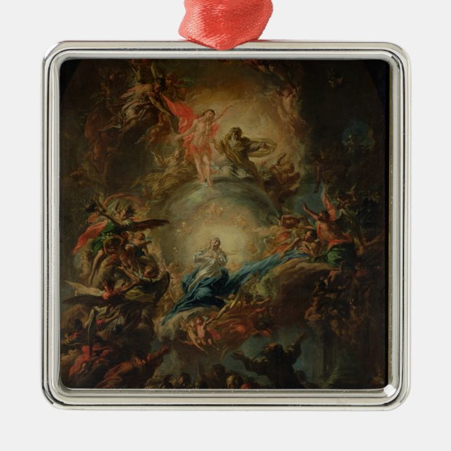 Ornamento De Metal A suposição, c.1695 (Frente)